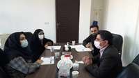 جلسه بررسی وضعیت و ثبت مرخصی های پرسنل در ایام شیوع بیماری کرونا