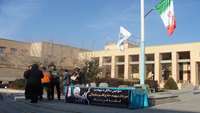 برپایی ایستگاه صلواتی بمناسبت سومین سالگرد شهادت سردار دلها حاج قاسم سلیمانی در محوطه پردیس دانشگاه علوم پزشکی استان سمنان