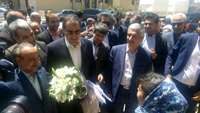 ورود وزیر بهداشت به شهرستان سمنان برای افتتاح چند پروژه بهداشتی و درمانی 
